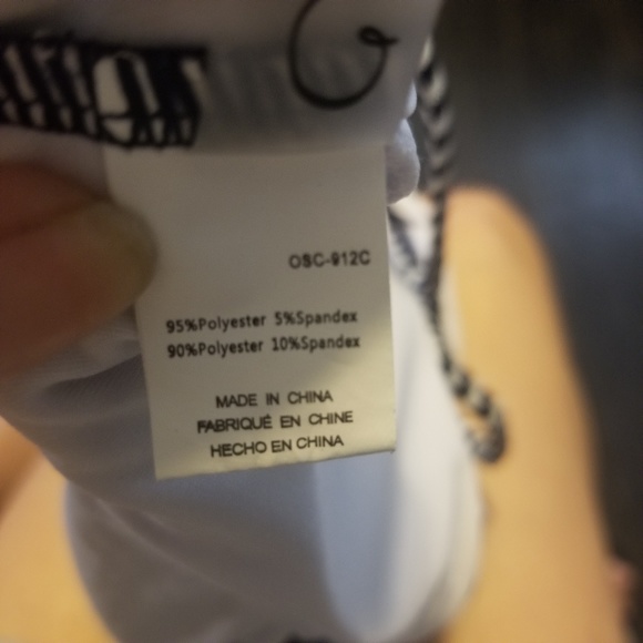 cup she black and white bathing suit one piece - Picture 2 of 4